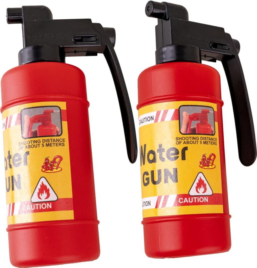 2 Feuerlöscher Wasserpistole