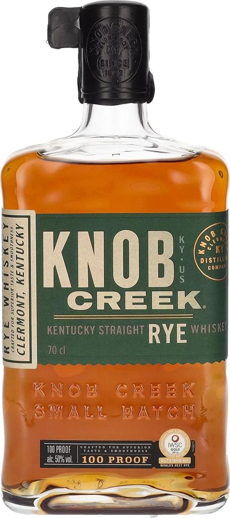 Jim Beam Knob Creek - Straight Rye Whiskey Produktbild 