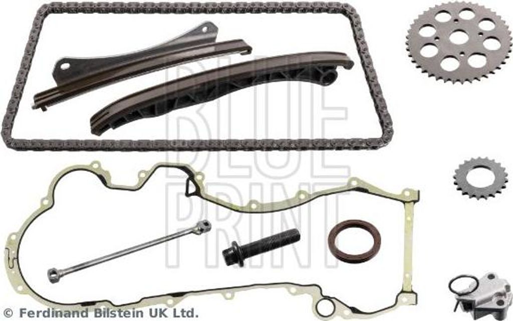 BLUE PRINT ADK87330 Steuerkettensatz OE 46788783 kompatibel mit Mito, Aveo, Nemo, 500, 500C, 500L, Doblo, Fiorino, Grande Punto, Idea, Linea, Palio...