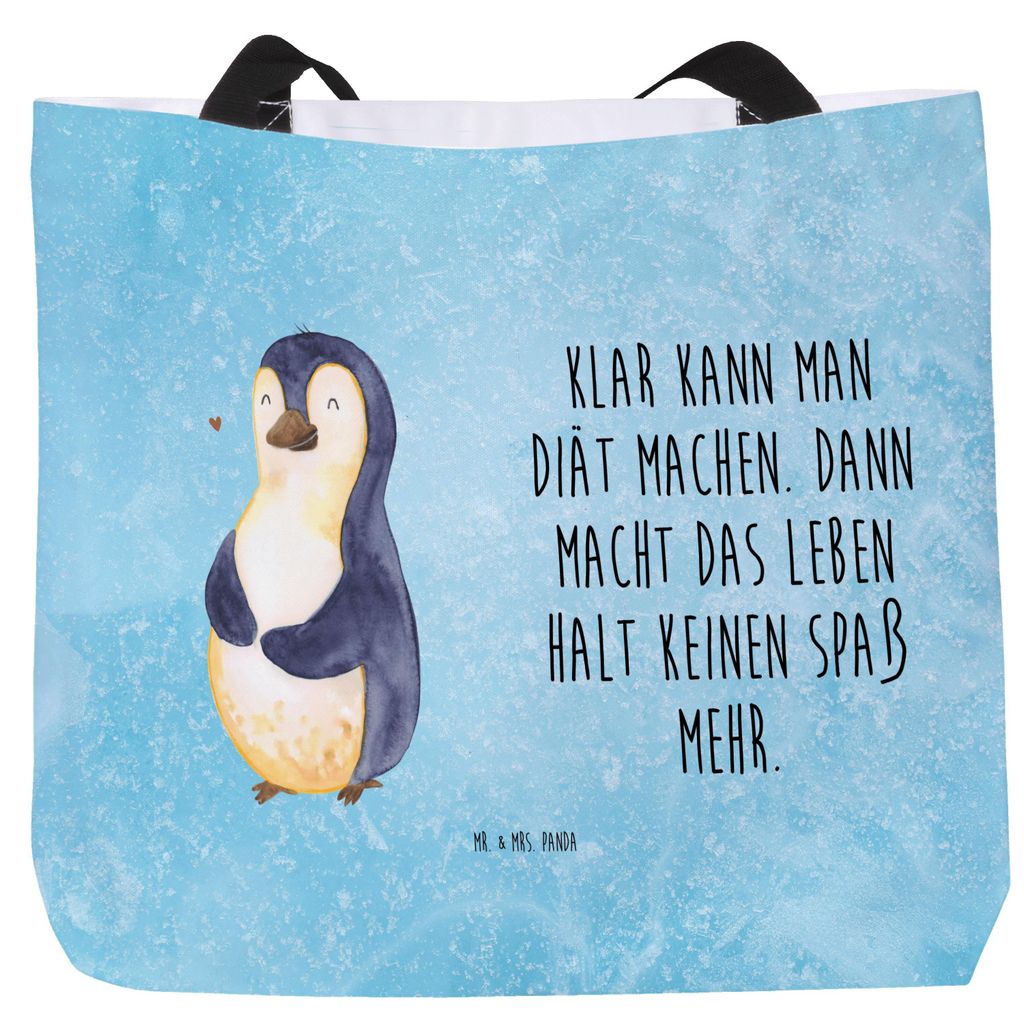 Mr. & Mrs. Panda Schultasche Pinguin Diät - Eisblau - Produktbild 