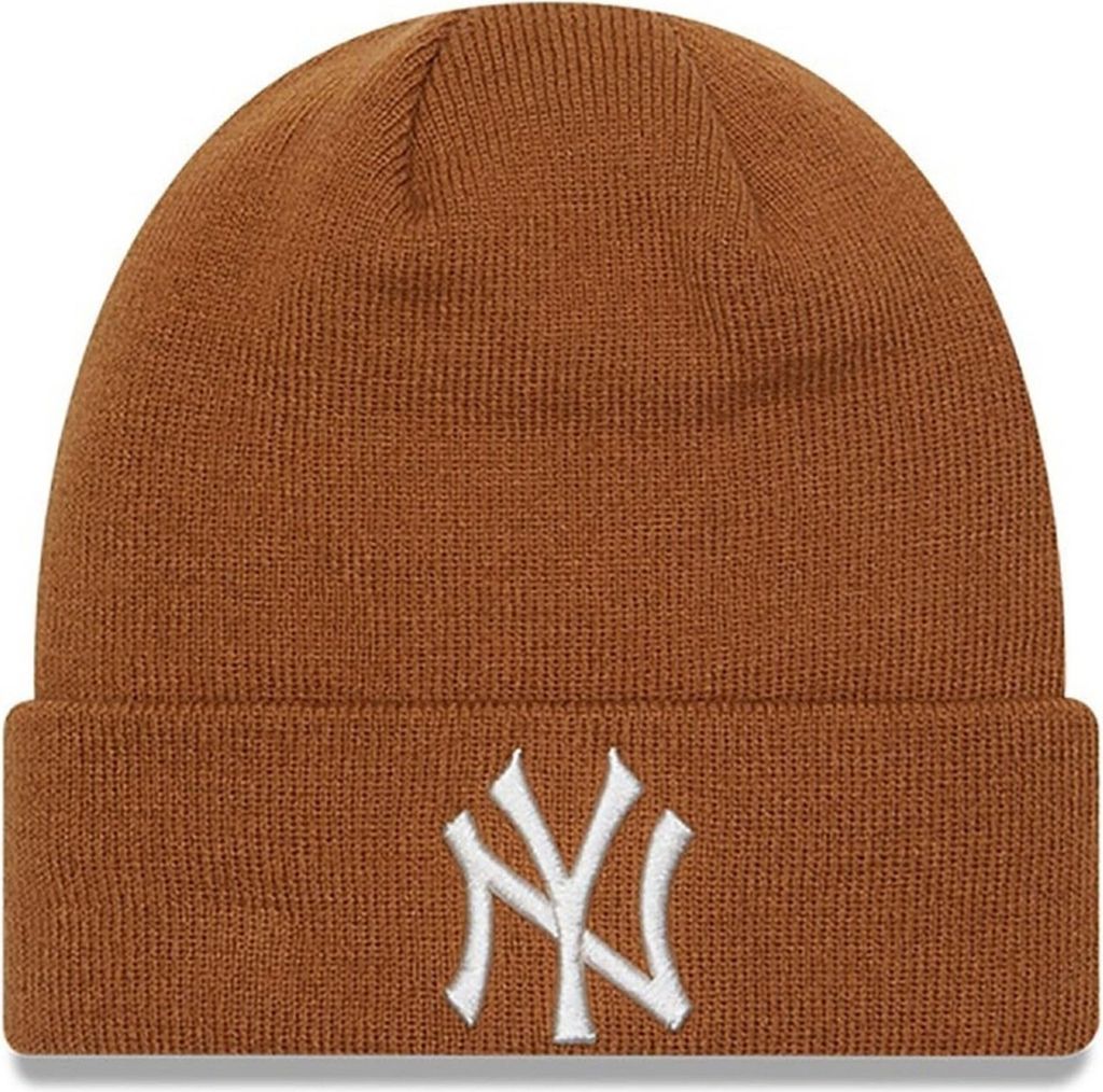 New Era Wintermütze Beanie - CUFF New York Yankees peanut