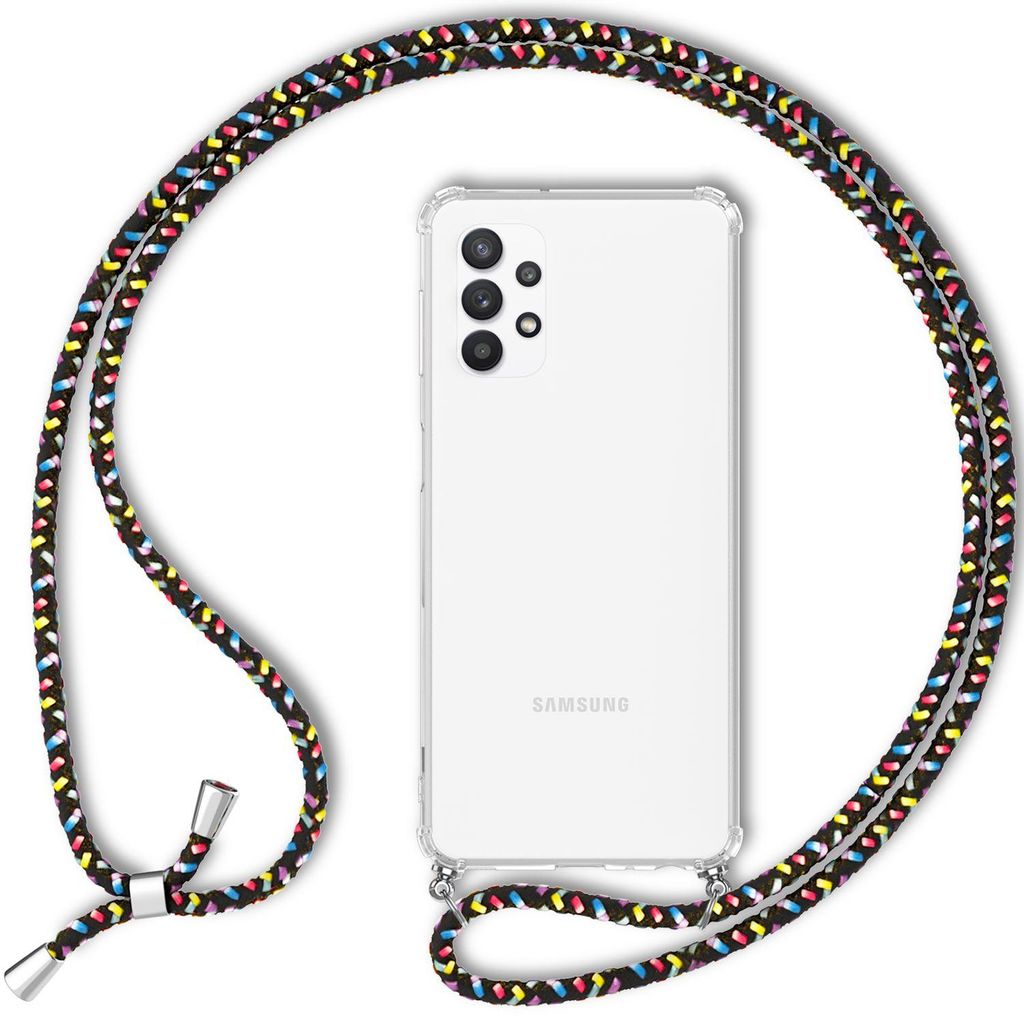 Für Samsung Galaxy A13 - Transparente Handy Hülle mit Kette Produktbild 