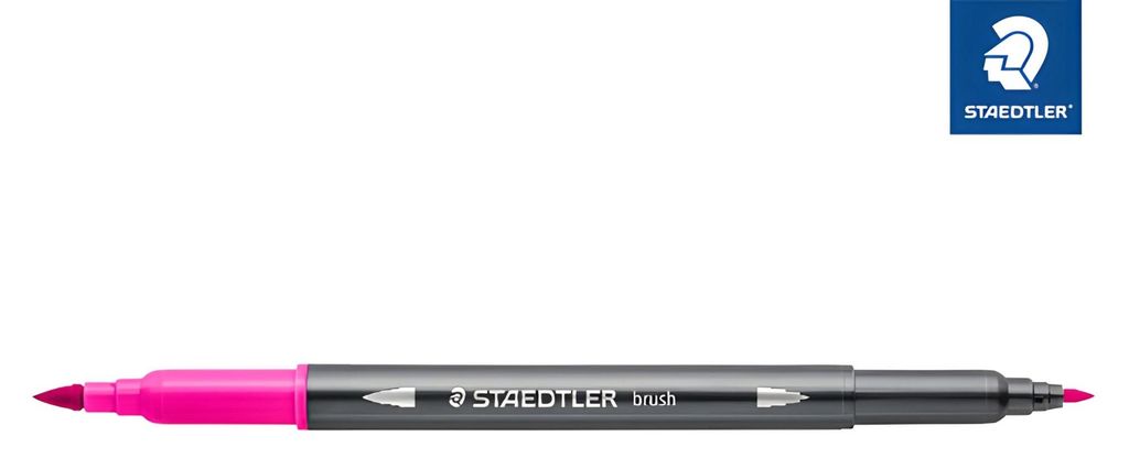 Staedtler Doppelfaserm.wasserverm. magenta