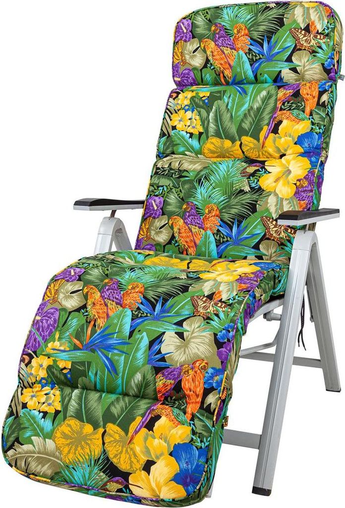Auflage Relaxliege Kreta 8194 Papagei 175x50x9 cm KETTtex Produktbild 