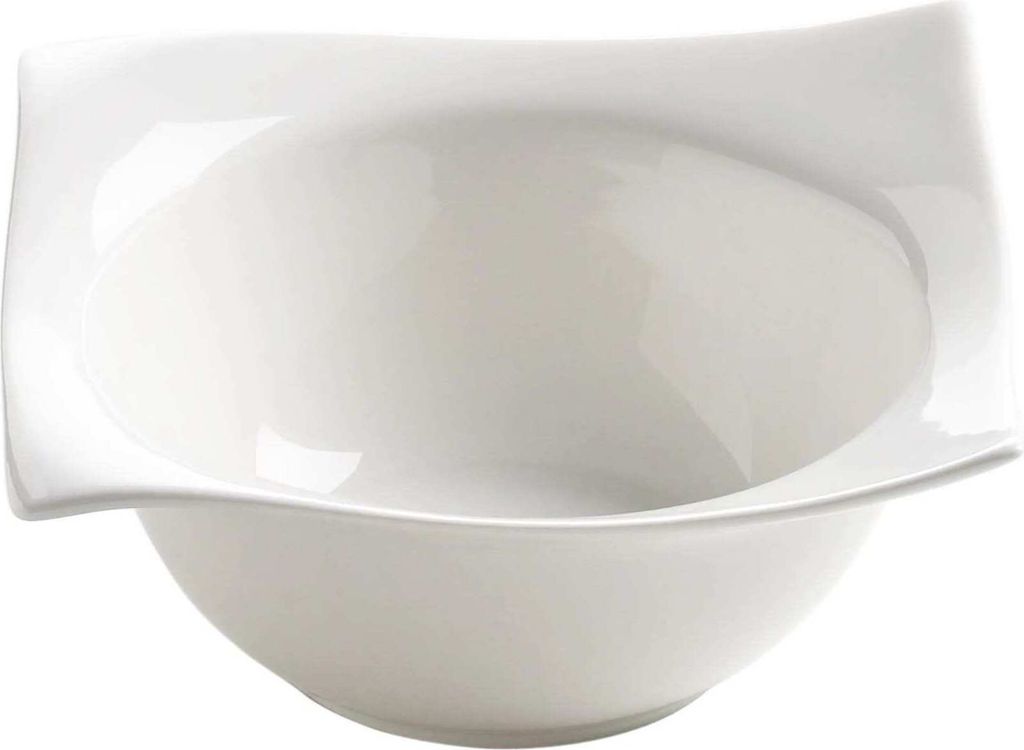 Maxwell & Williams Motion Schale Eckig, Schüssel, Schälchen, Porzellan, Weiß, 11 cm, RP00211