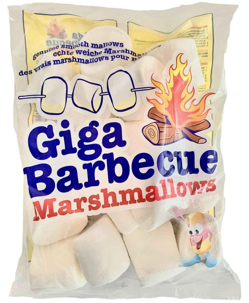 Mr. Mallo Giga Barbecue Marshmallows 400g Produktbild 
