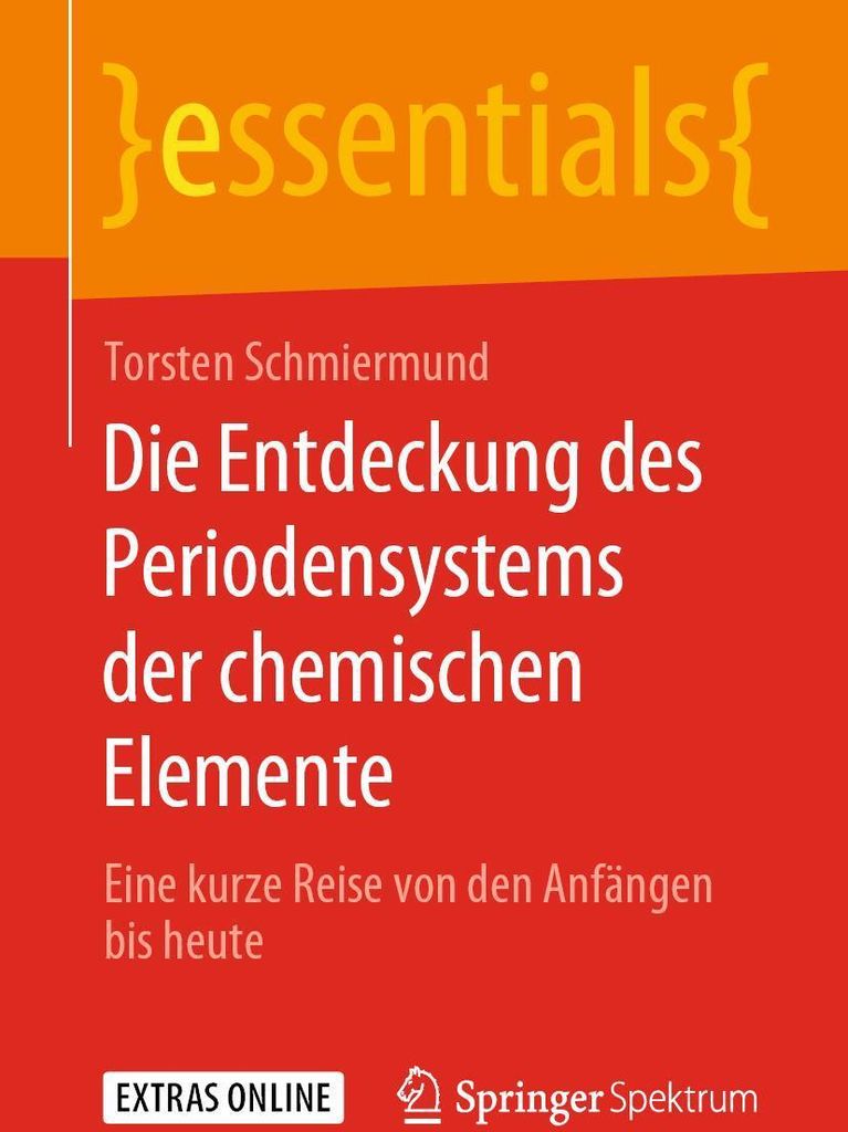 Die Entdeckung des Periodensystems der chemischen Elemente
