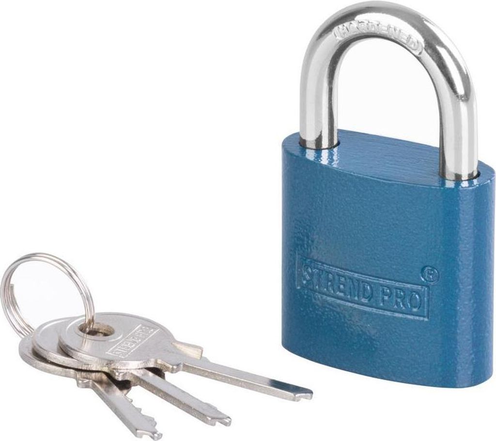 Lucchetto Strend Pro HP, 38 mm, blu Immagine del prodotto 
