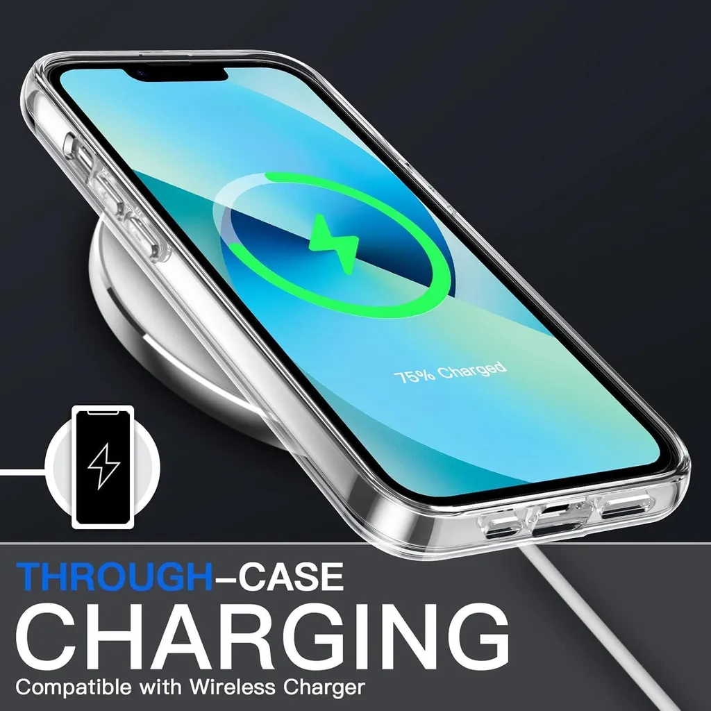 Custodia iPhone 13 Pro 6.1" + 2 Vetri Temperati 9H - Protezione Totale - 7