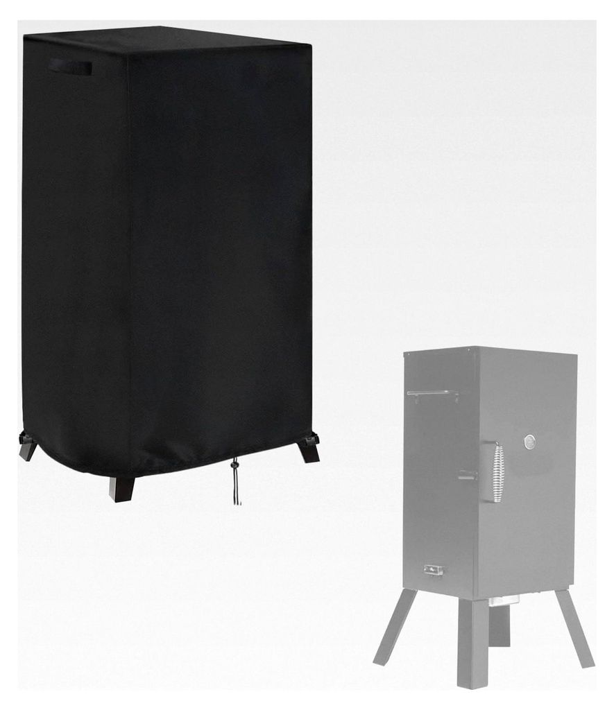 Schutzhülle für Masterbuilt analoge elektrische Smoker, wasserdicht, schwarz (58,4 cm L x 53,3 cm B x 96,5 cm H)