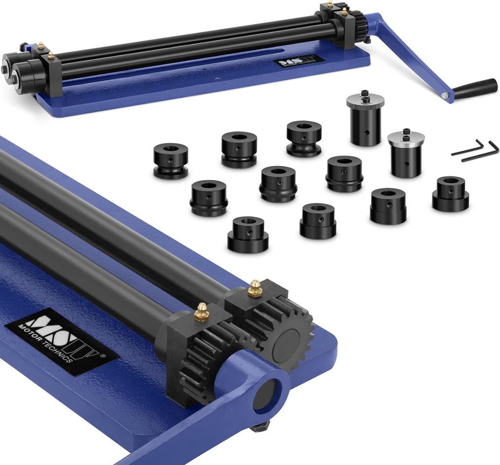 Żłobiarka wyoblarka rowkarka do blachy ręczna 440 mm ZESTAW Zdjęcie produktu 