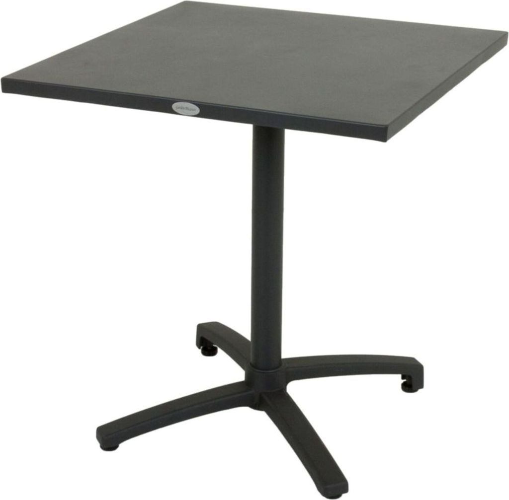 Garten Klapptisch Metall TREVISO Campingtisch Anthrazit