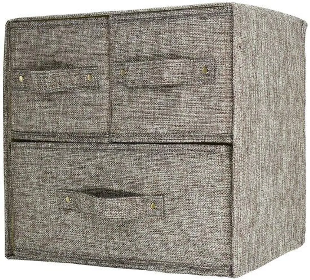 Organisateur de tiroir gris moyen, séparateur de rangement modulable