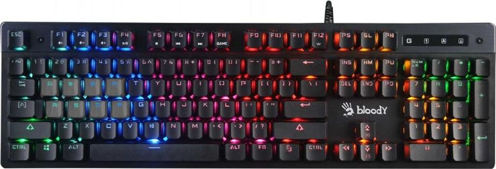A4tech B500N Clavier gaming Bloody, filaire, 106 touches, Image du produit 