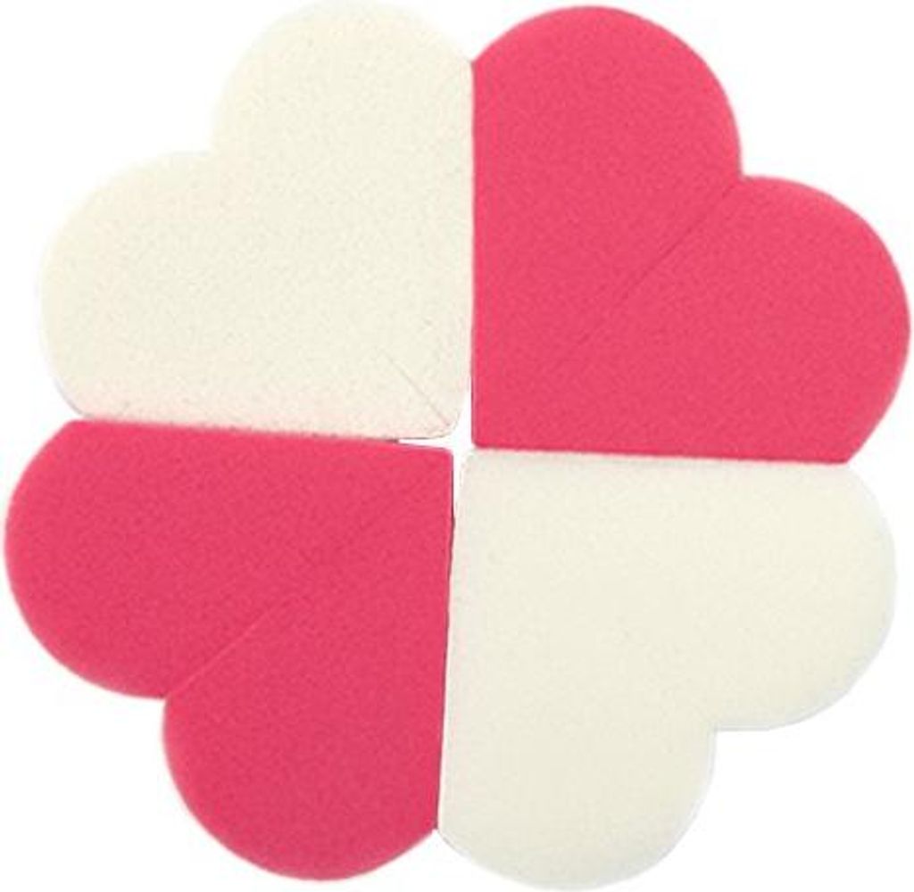 DONEGAL Kosmetik-Latexschwamm, tropfenförmig, 8 Stück (9672)