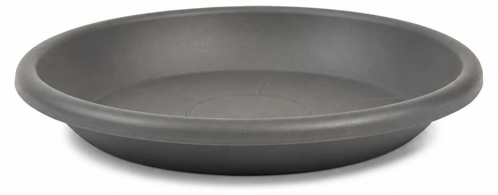 Pflanztopfuntersetzer Mira Anthrazit Ø 24cm - Frostsicher & Produktbild  KI-generiertes Bild