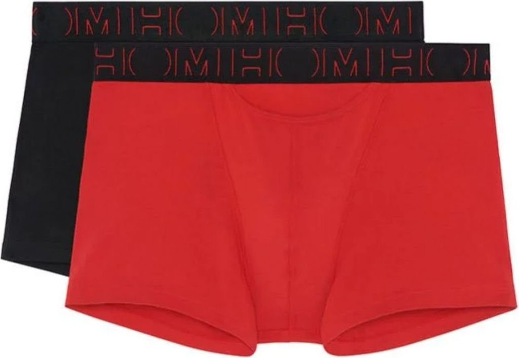 HOM Unterhose HOM BOXERLINES HO1 Basic Boxershorts 2er Pack Produktbild 