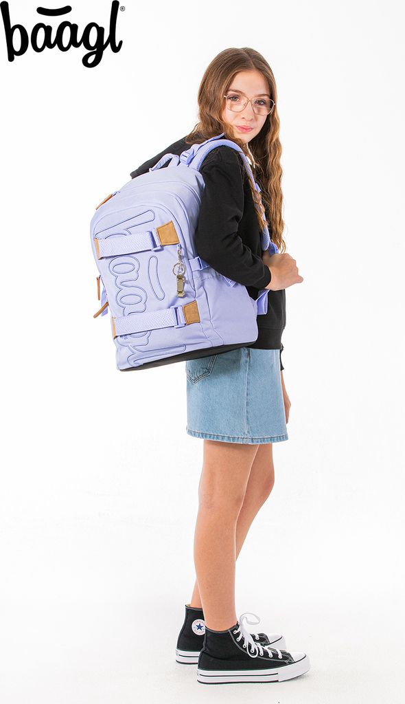 BAAGL Schulrucksack Skate Lilac Produktbild 11