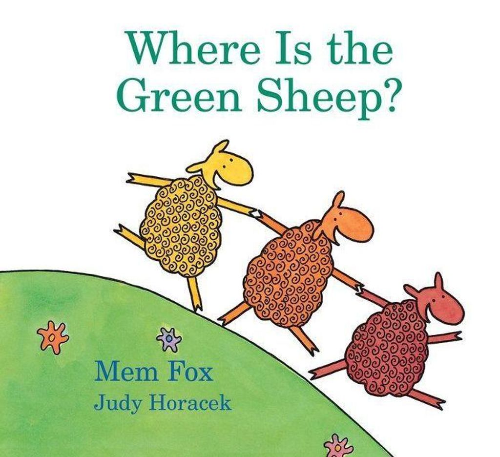 Where Is the Green Sheep? Padded Board Book