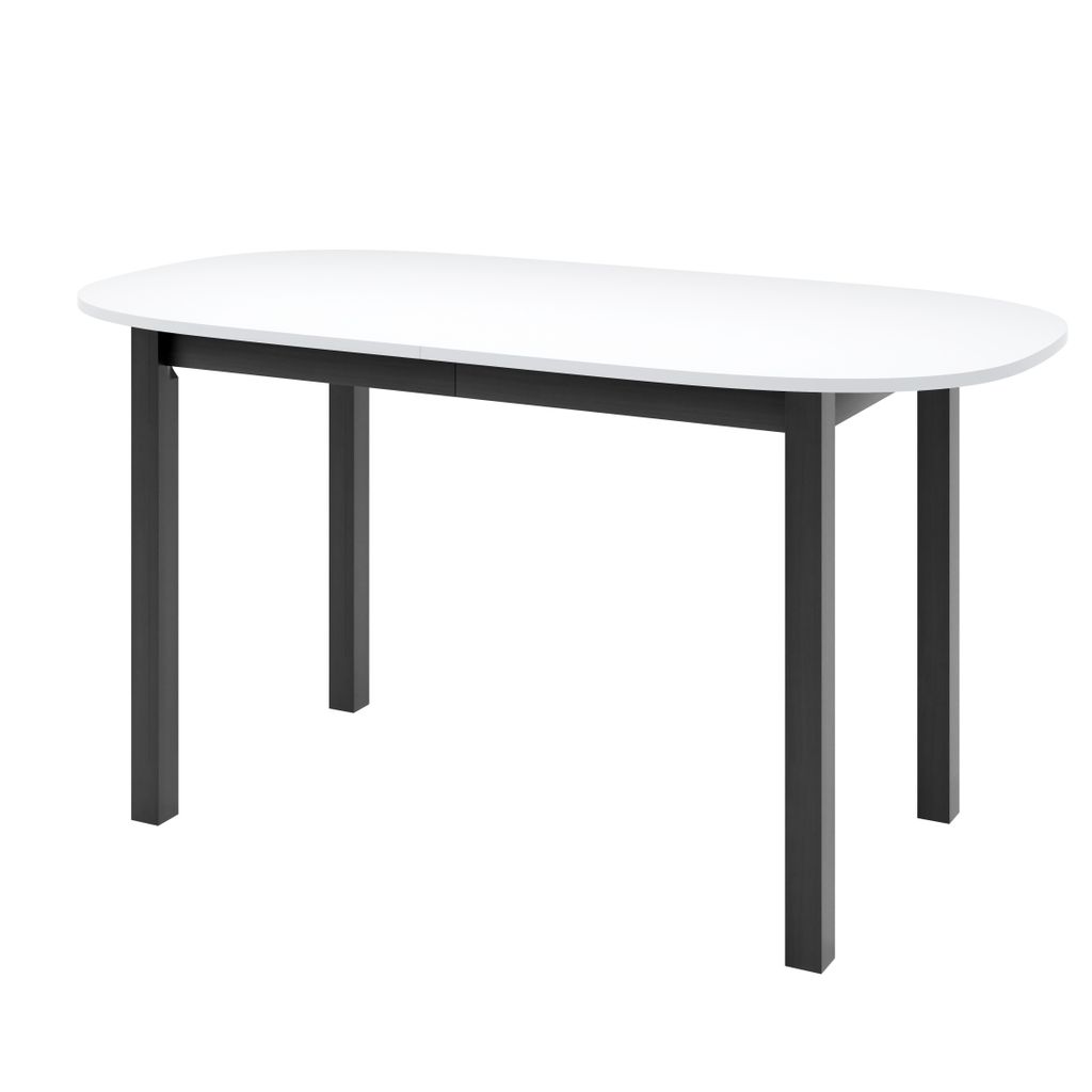 Masseno ESSTISCH VITO P 150 cm - 190 cm / 80 cm x 77 cm Ausziehbar Esszimmertisch, Küchentisch, Ovaler Tisch, Modern Design
