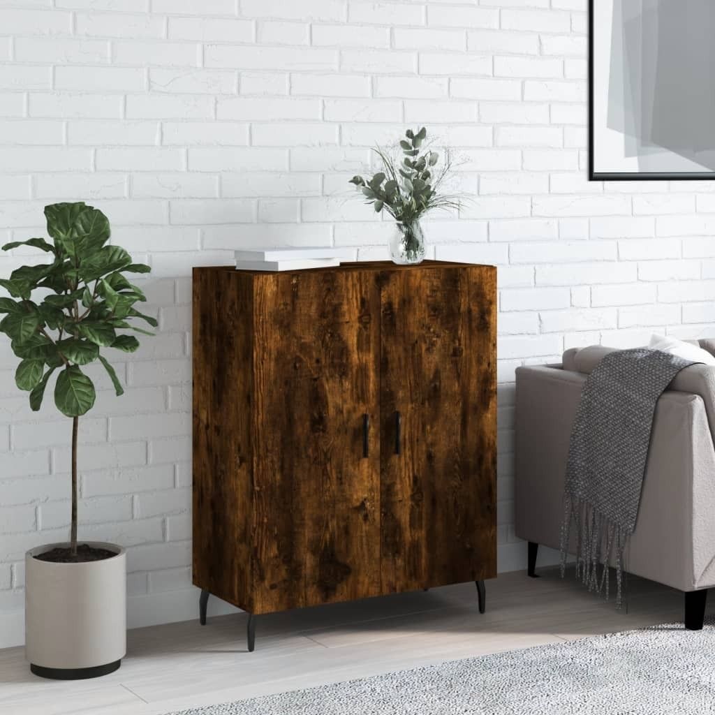 Maison Exclusive - Sideboard Räuchereiche 69,5x34x90 cm Holzwerkstoff
