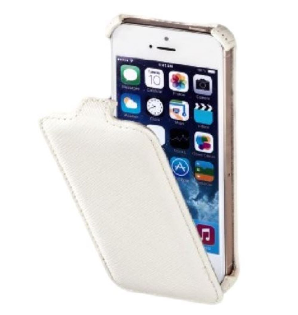 Handyhülle Flip-Front Weiß - iPhone 5/5S/SE