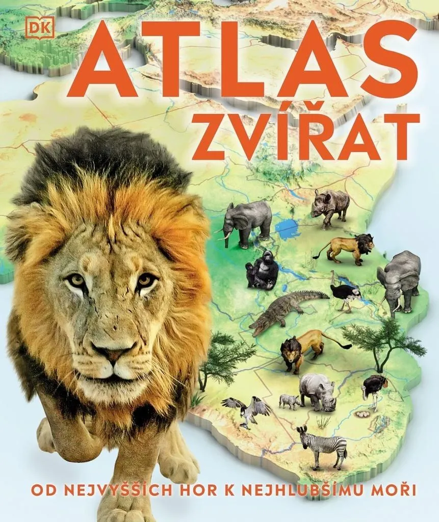 Atlas des animaux des montagnes du monde : grand livre illustré