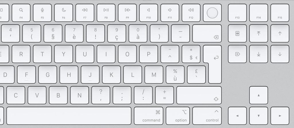 Apple Magic tastiera Universale USB + Bluetooth AZERTY Immagine del prodotto 