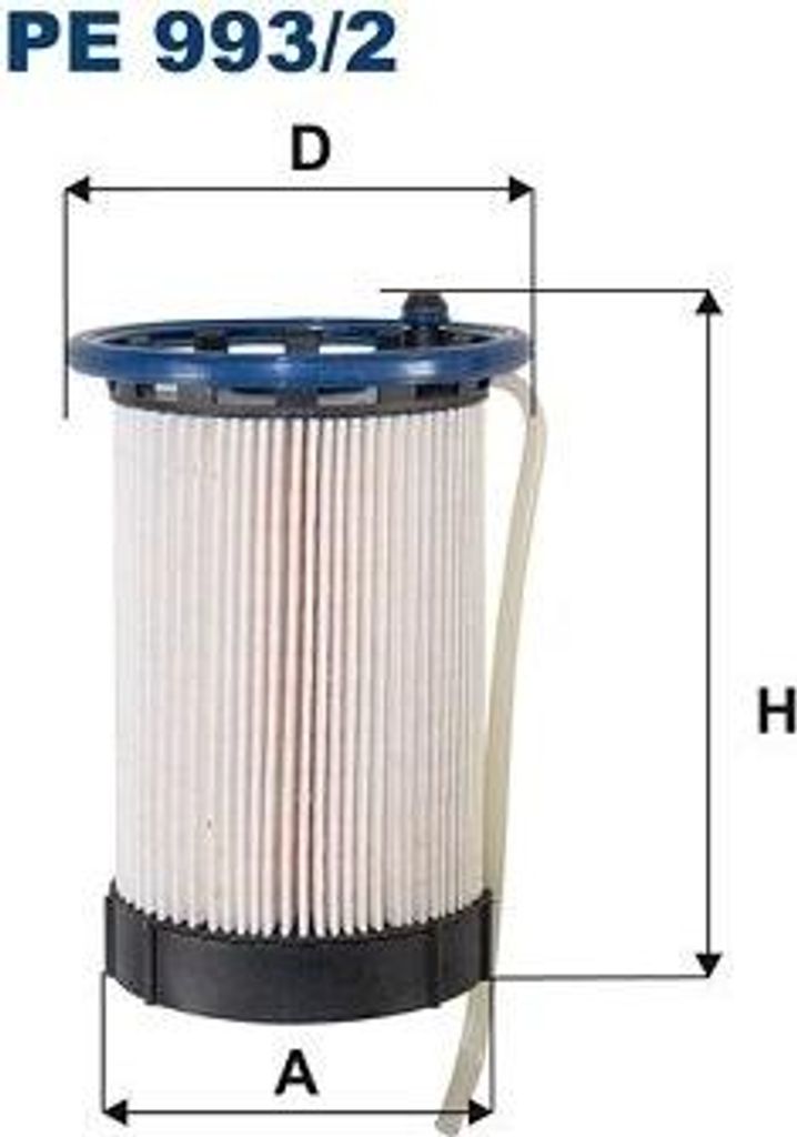 FILTRON PE 993/2 Kraftstofffilter OE 2559749 kompatibel mit Touran, Tiguan, T-ROC, T-Cross, Scirocco, Passat 3BG, Passat Alltrack, Jetta, Golf VIII...