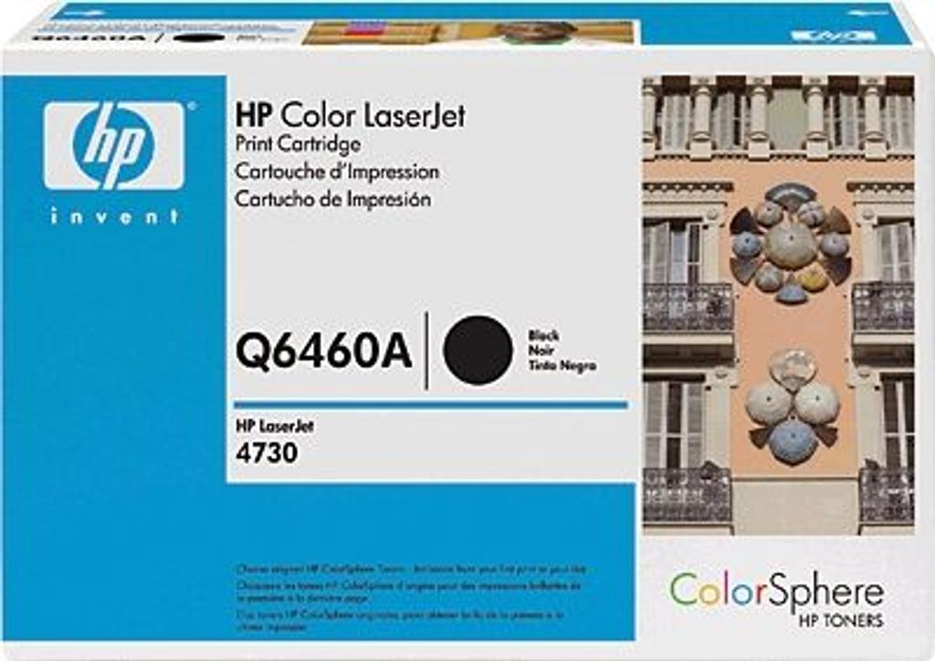 HP 644A Tonerkartusche Q6460A Schwarz 12.000 Seiten für HP Produktbild 
