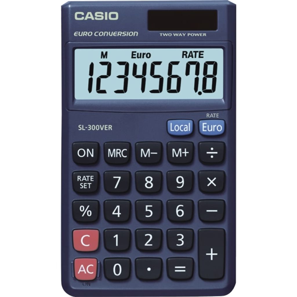Casio SL-300Ver - Zakrekenmachine Productafbeelding 