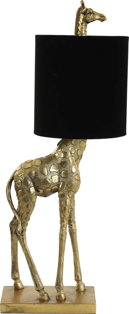 Lampada da Tavolo Giraffa 68cm Bronzo | Light & Living 1855585