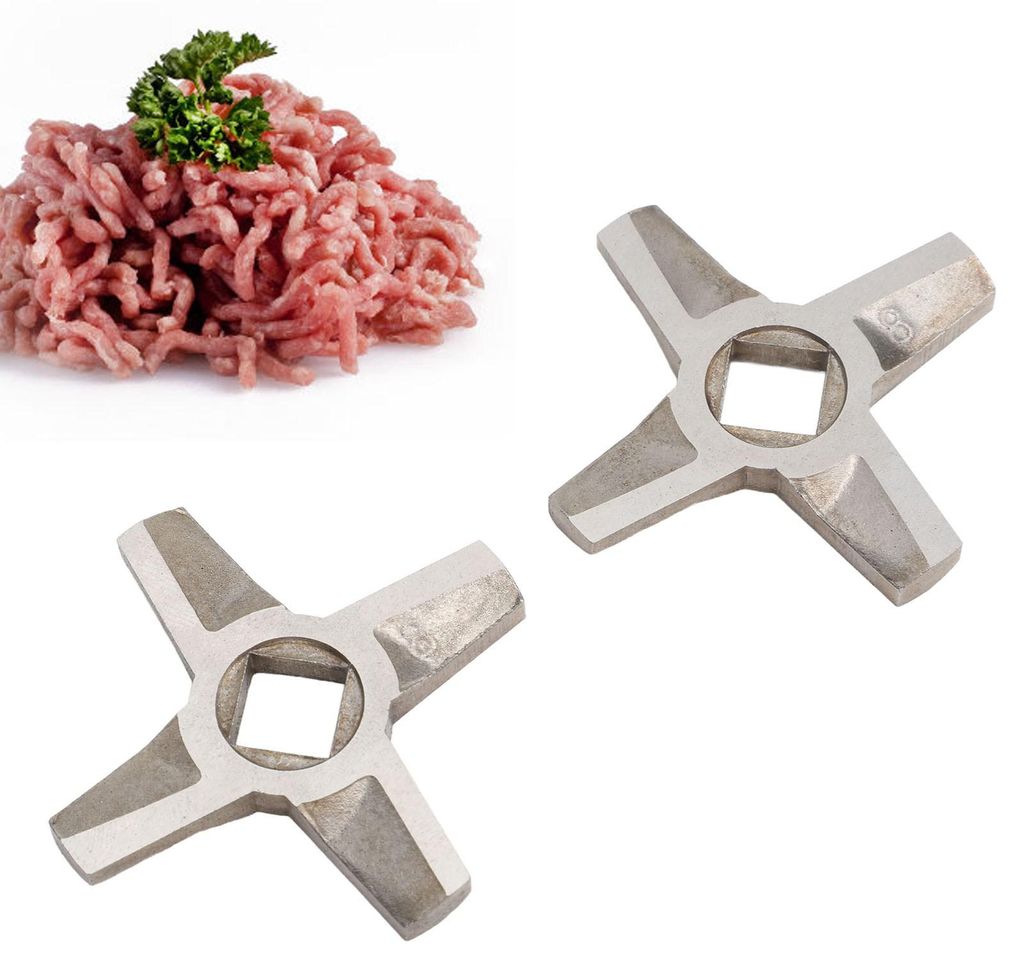 Lot de 2 lames universelles en acier inoxydable pour Image du produit 
