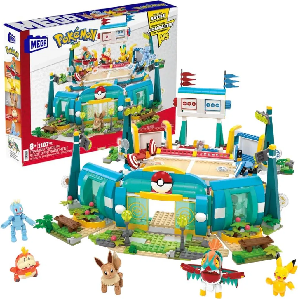 Stade d'entraînement MEGA Pokémon - Coffret de Construction Interactif - 7