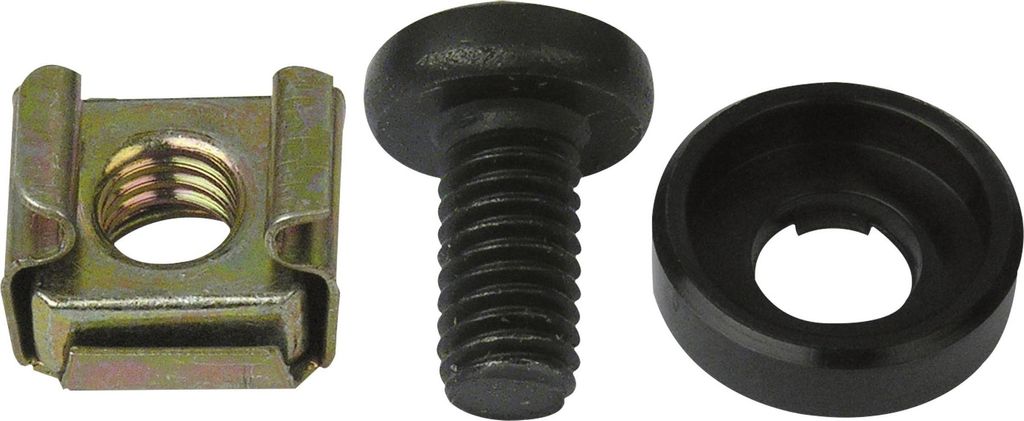 Showgear Mounting Set 10 x Schraube, Mutter und Schutzring
