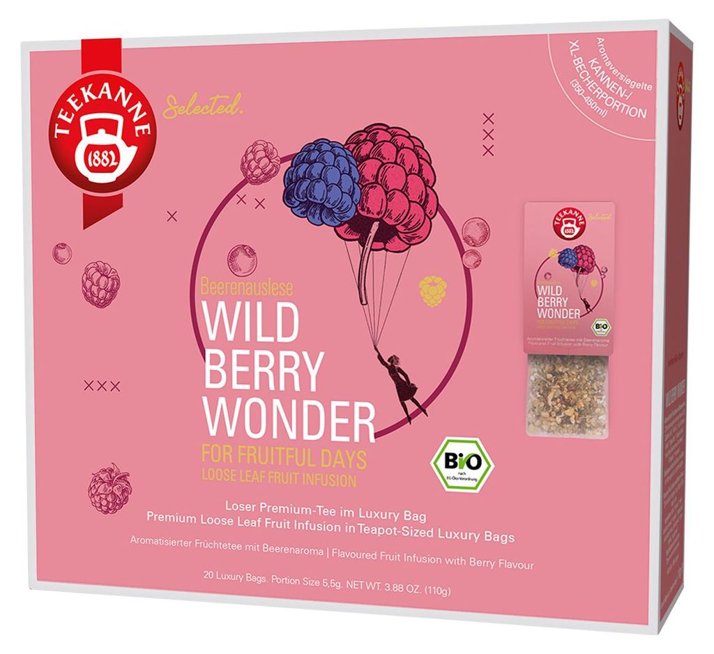 Teiera biologica ai frutti di bosco Wonder Luxury Bag 20 Immagine del prodotto 