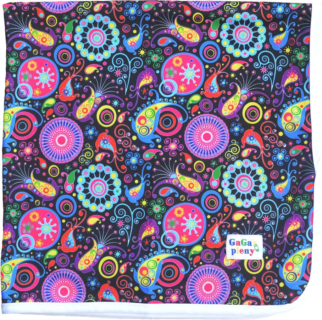 GaGa's Diapers Wickelauflage Peacock