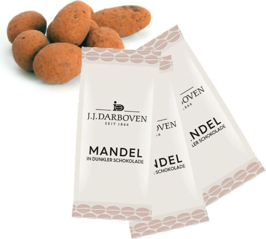 J. J. Darboven Classics Mandeln in dunkler Schokolade, Produktbild 