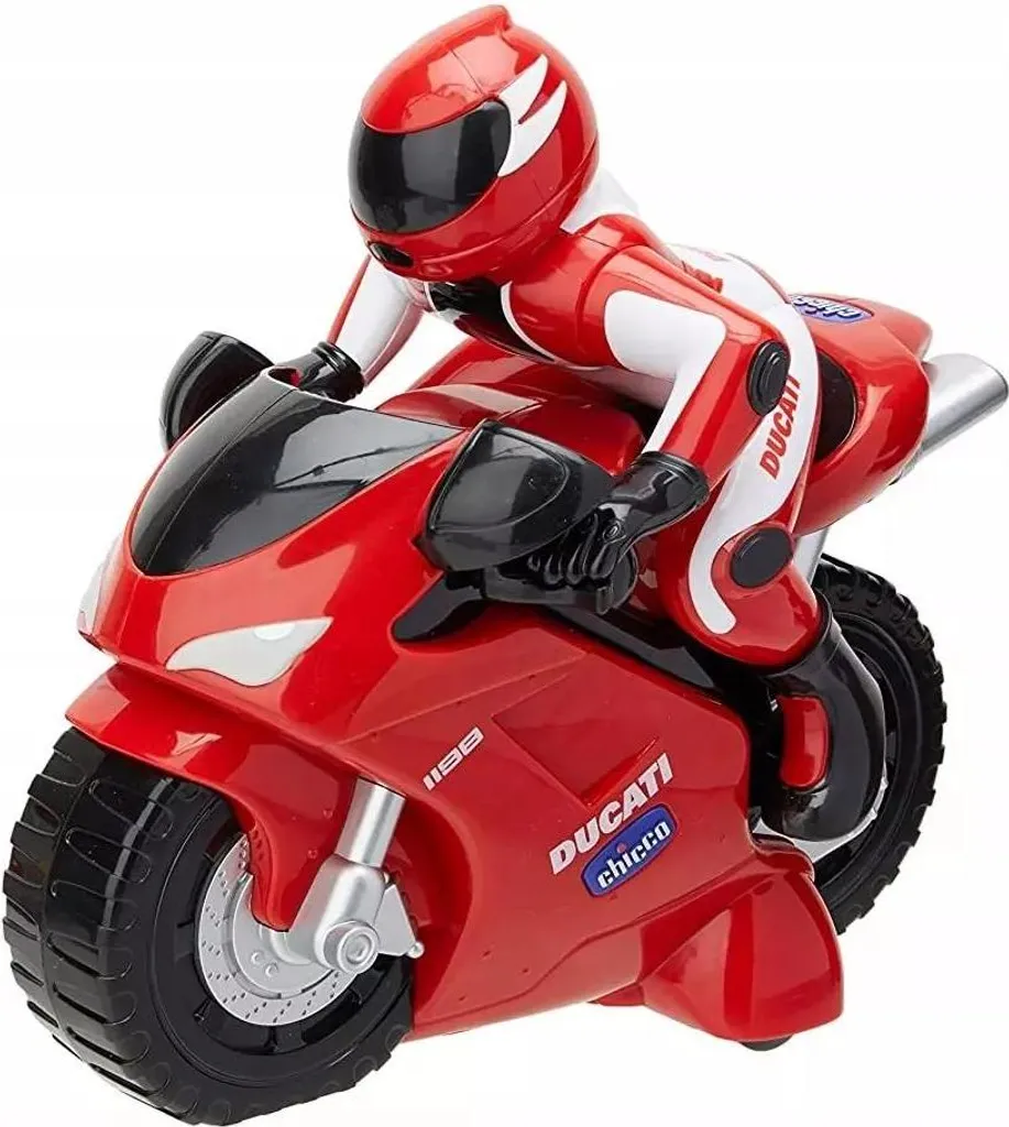 Moto de course Ducati télécommandée pour s'amuser en extérieur 1/12 - 15