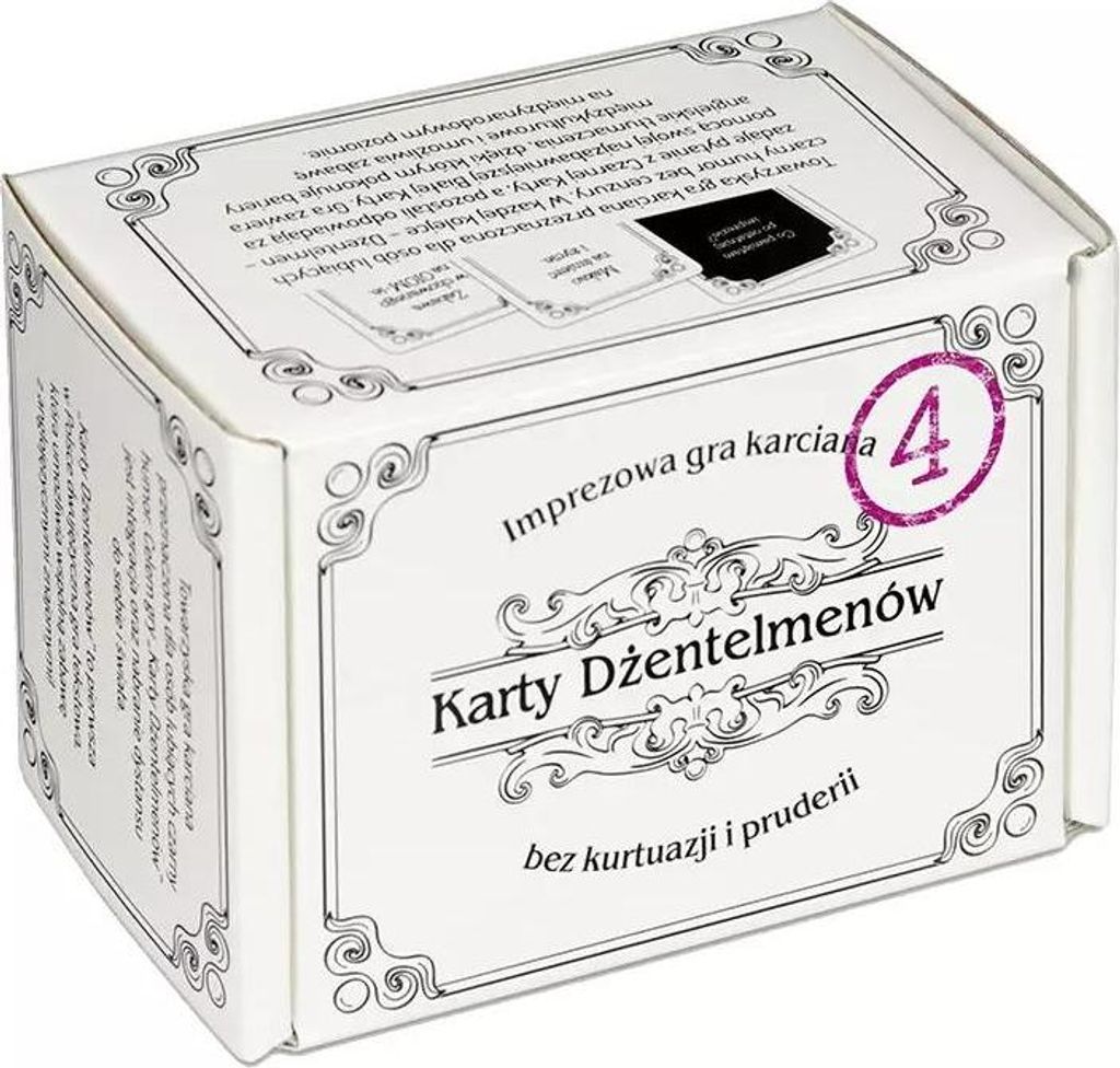 Gentlemen's Cards Folge Vier Kartenspiel für 3-15 Spieler Produktbild 