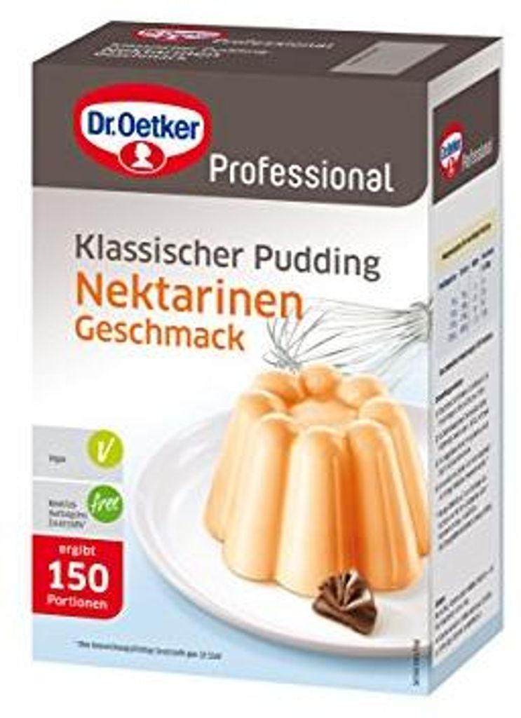 Budino Dr. Oetker gusto nettarina 1 kg, 1 confezione Immagine del prodotto 