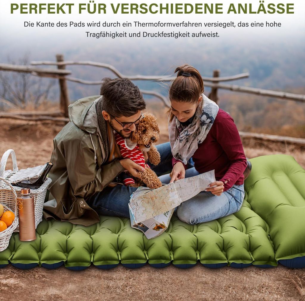 Isomatte, Camping Isomatte, Ultraleichte aufblasbare Produktbild 7