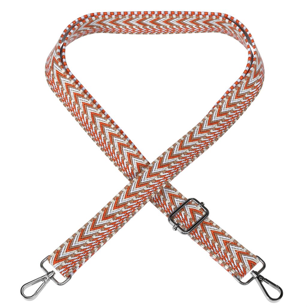 Gehäkelter Taschengurt – 5,1 Cm Breit, Verstellbar, Vintage Blumen-Design Für Handtaschen & Gitarren