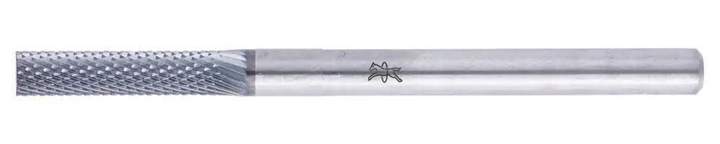 PFERD TOOLS Hartmetall Hochleistungsfrässtift MICRO Zylinder ZYA Ø 03x13mm Schaft-Ø 3mm HICOAT beschichtet für die Feinbearbeitung