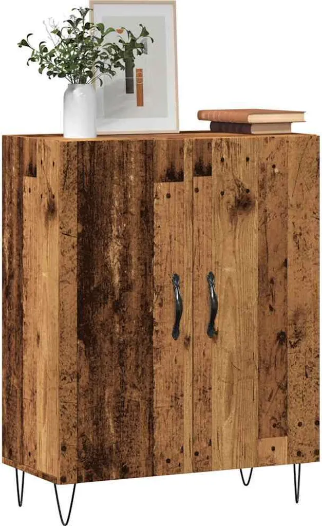 Mobile Credenza vidaXL 69,5 cm - Effetto Legno Antico e Design
