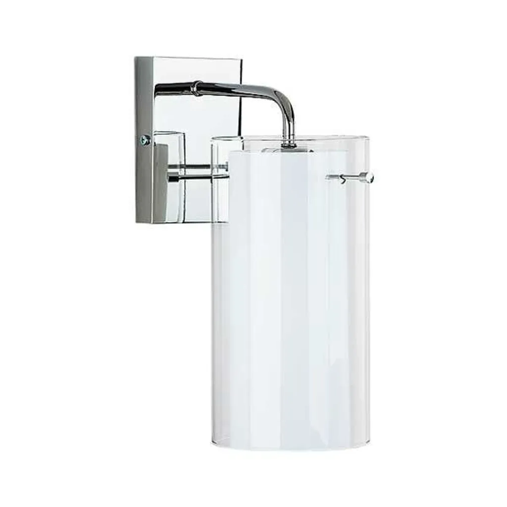 Applique murale en verre cylindrique BOLT Alfa 15W culot E27