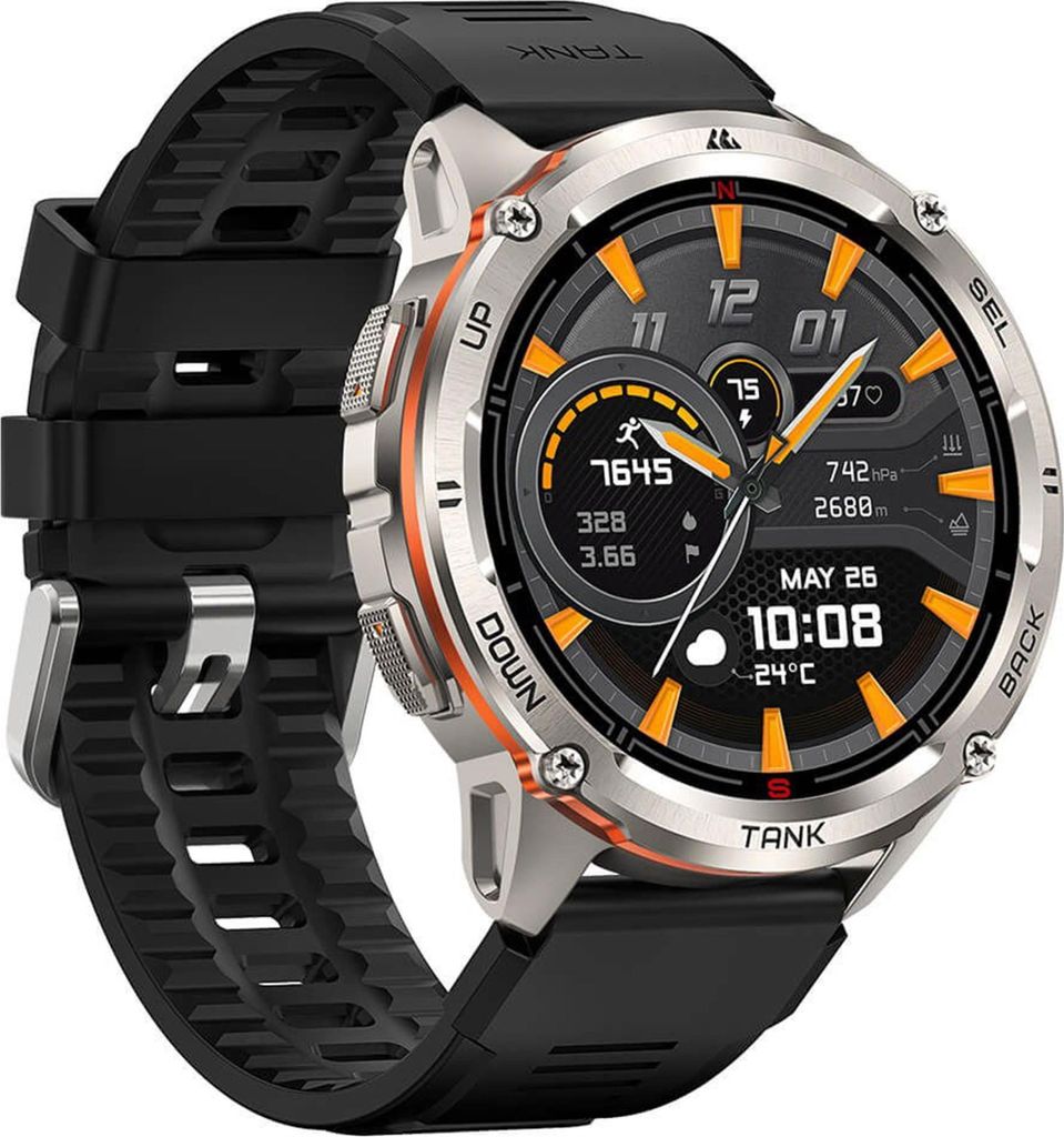 Kospet Tank T3 Ultra 2 Smartwatch Argent Argent One Size Image du produit 