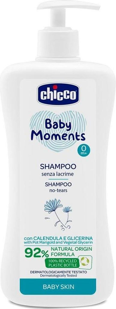Dětský šampon s přírodními oleji Chicco Baby Moments, 0+, Obrázek produktu 