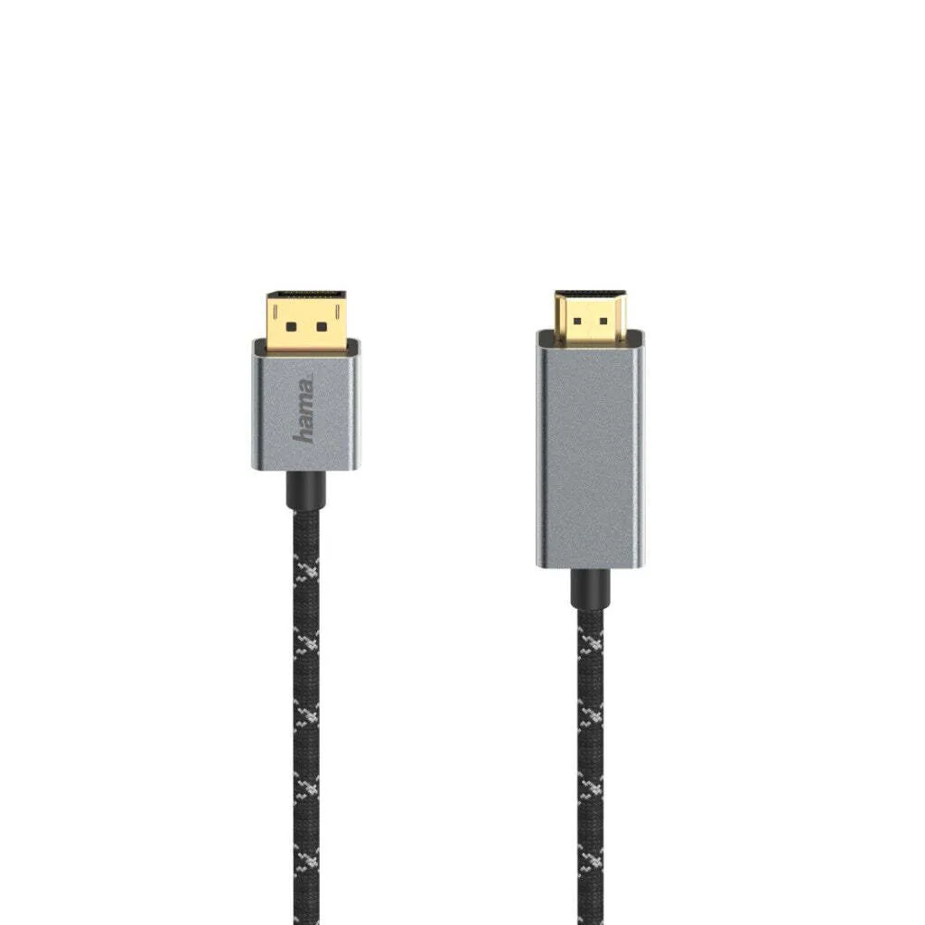 Câble Vidéo DisplayPort vers HDMI 4K 60Hz en Aluminium - Cordon de 1,5m