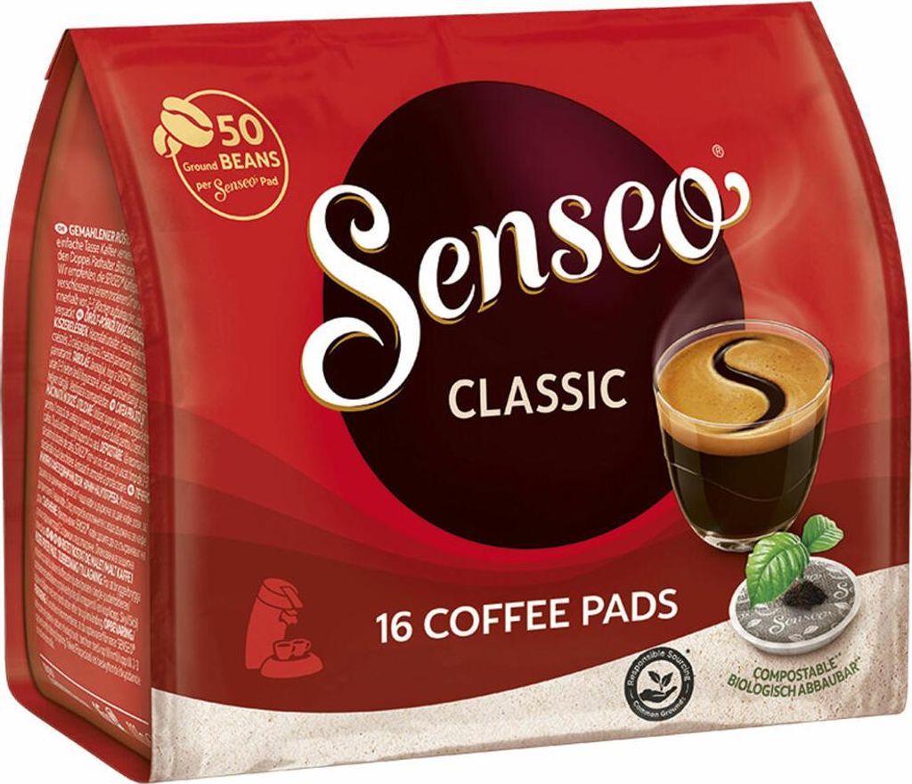 Cialda di caffè Senseo classic 4051952 16 pezzi/confezione. Immagine del prodotto 